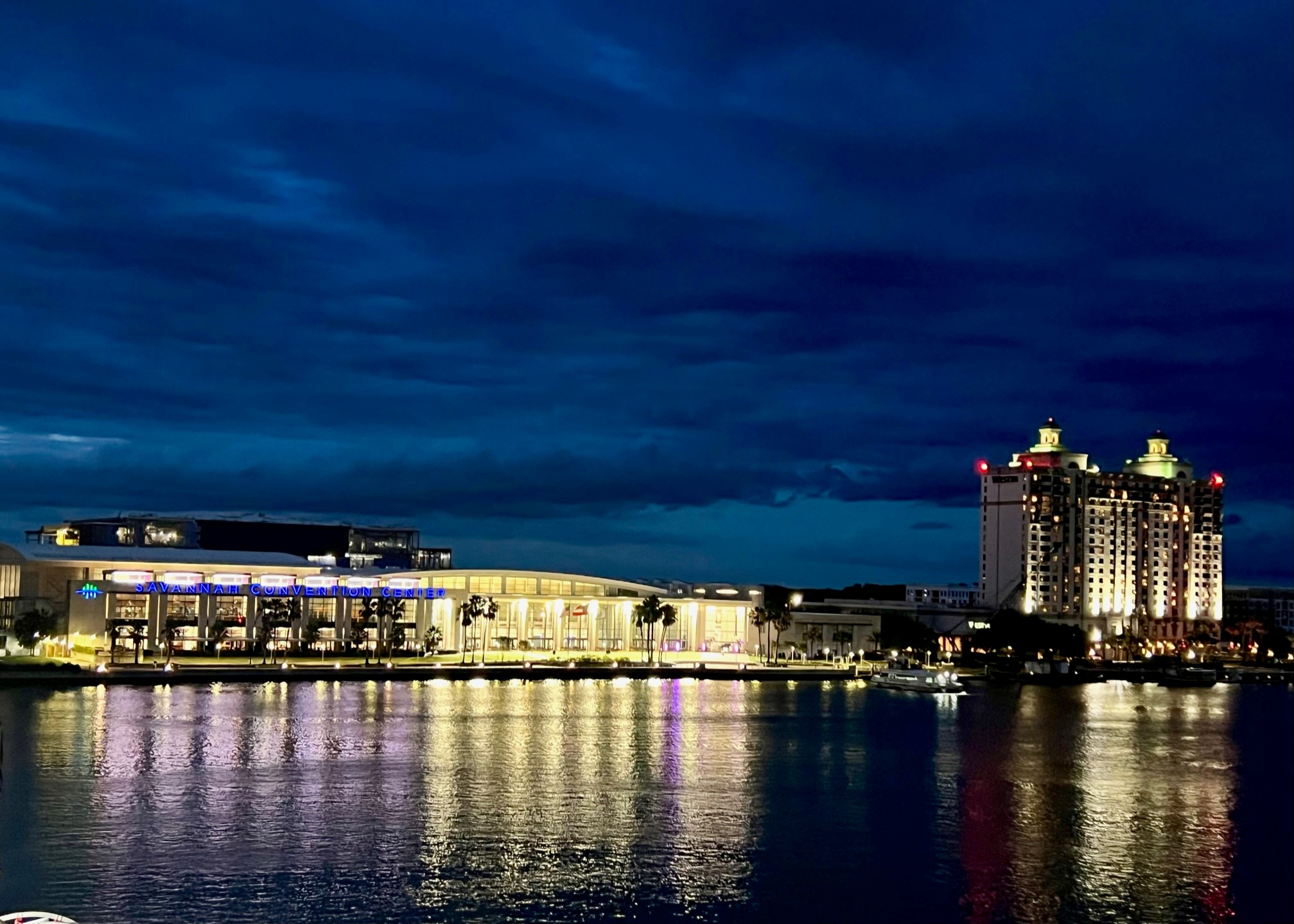 Savannah Convention Center 2023 - All Lit Up