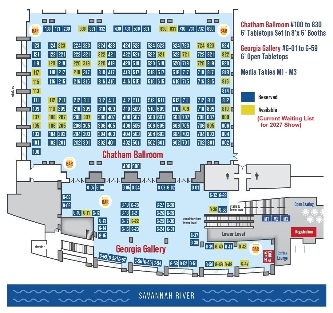 2027 Show Map