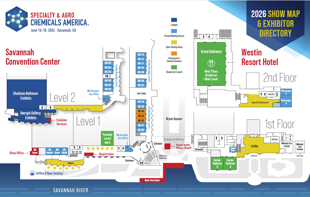 Show Map Chemicals America 2026