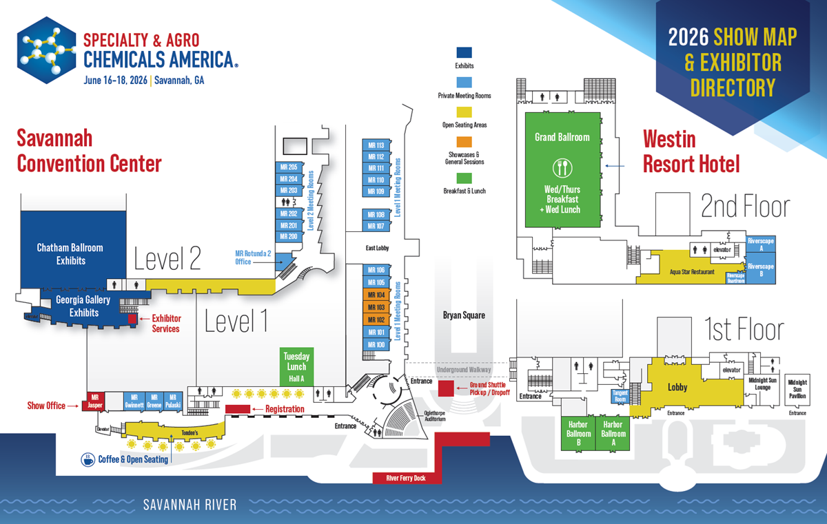 Show Map Chemicals America 2026