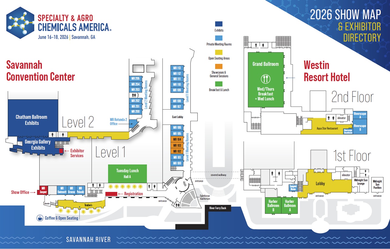 Show Map Chemicals America 2026