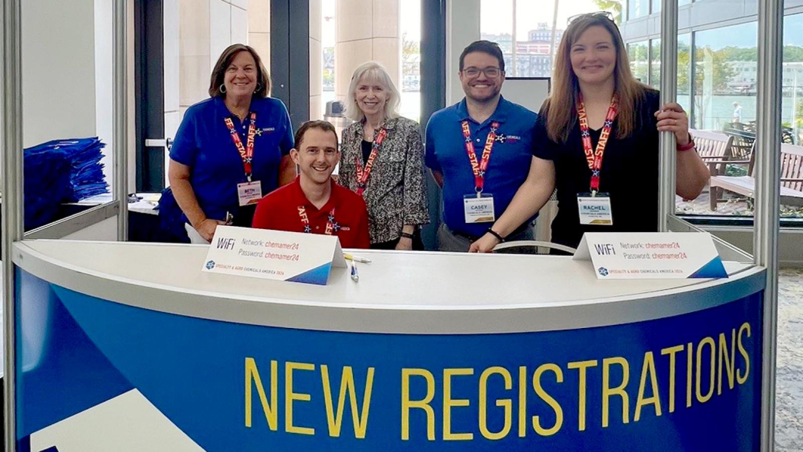 2024 Specialty and Chemicals America Show registration desk