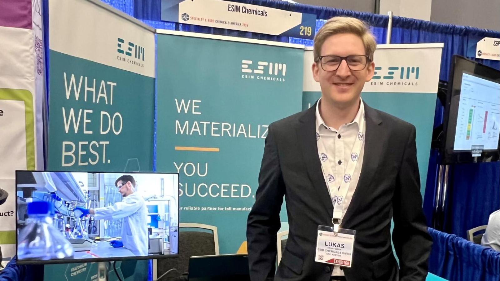 ESIM Exhibit at 2024 Specialty and Agro Chemicals America Show