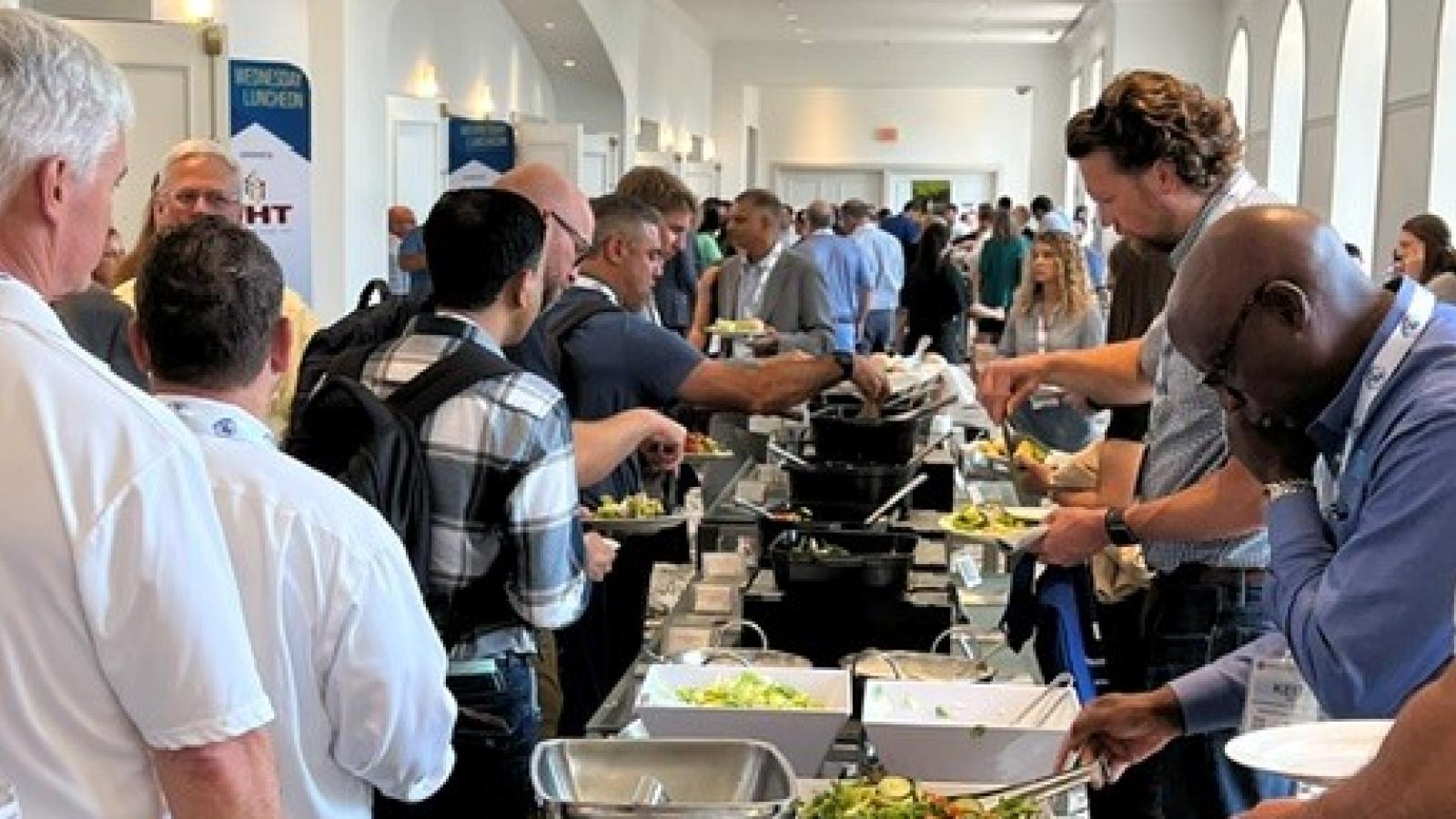 2024 Specialty and Chemicals America Show buffet