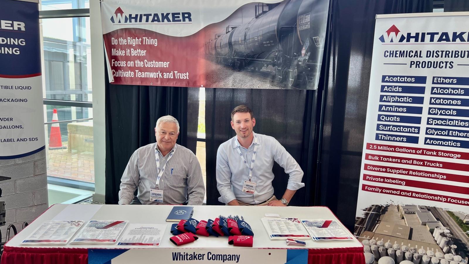 Whitaker Exhibit at 2024 Specialty and Agro Chemicals America Show