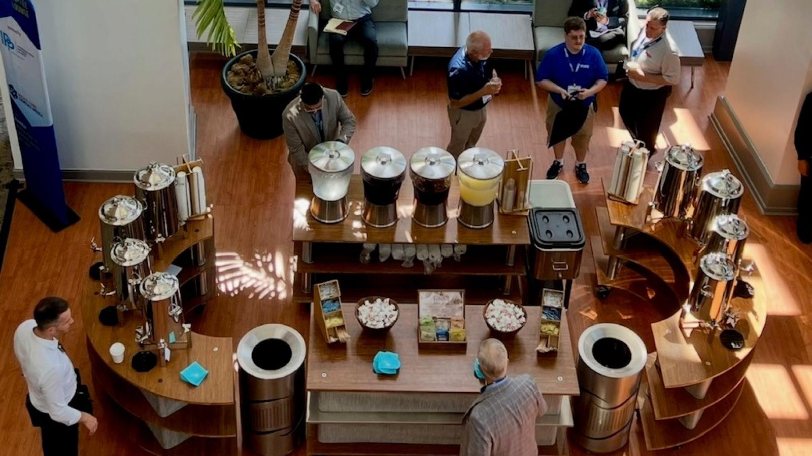 Refreshments at the Specialty & Ago Chemicals America Show 2025