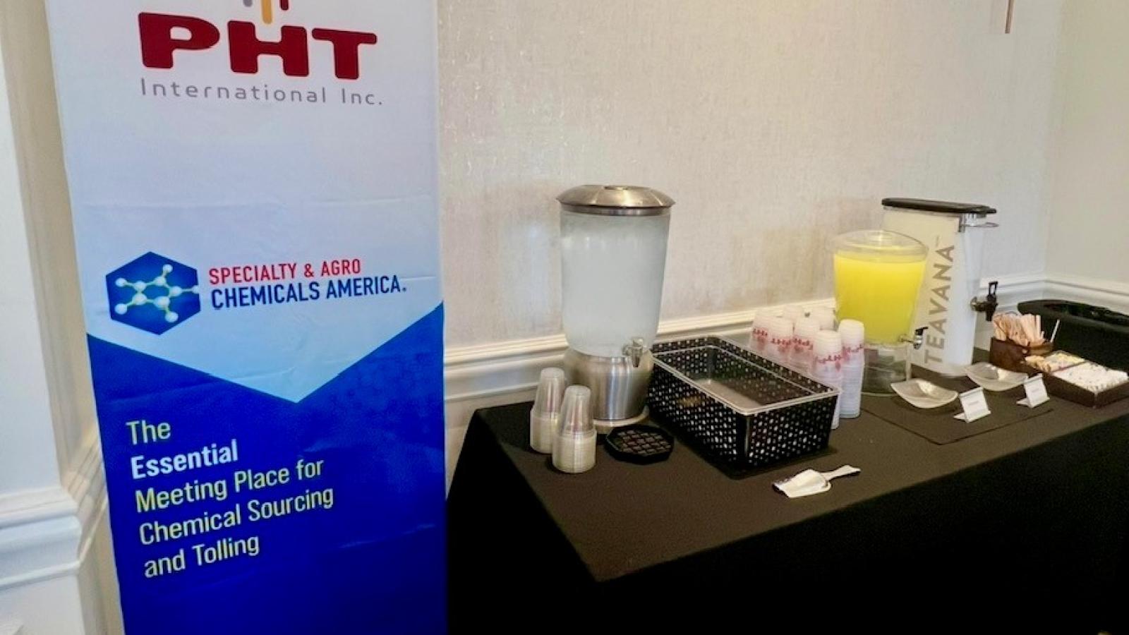 Specialty & Ago Chemicals America Show 2025 refreshment stand