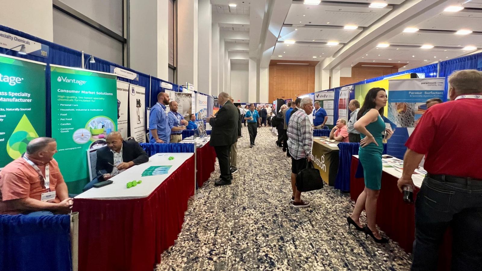 General Ballroom exhibits at 2024 Specialty and Agro Chemicals America Show