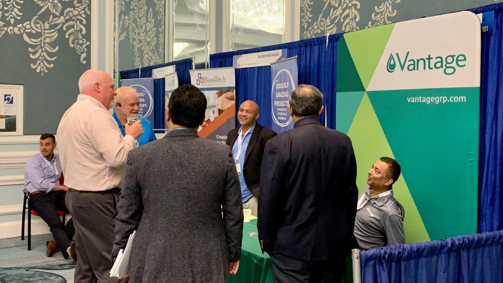 networking at the show