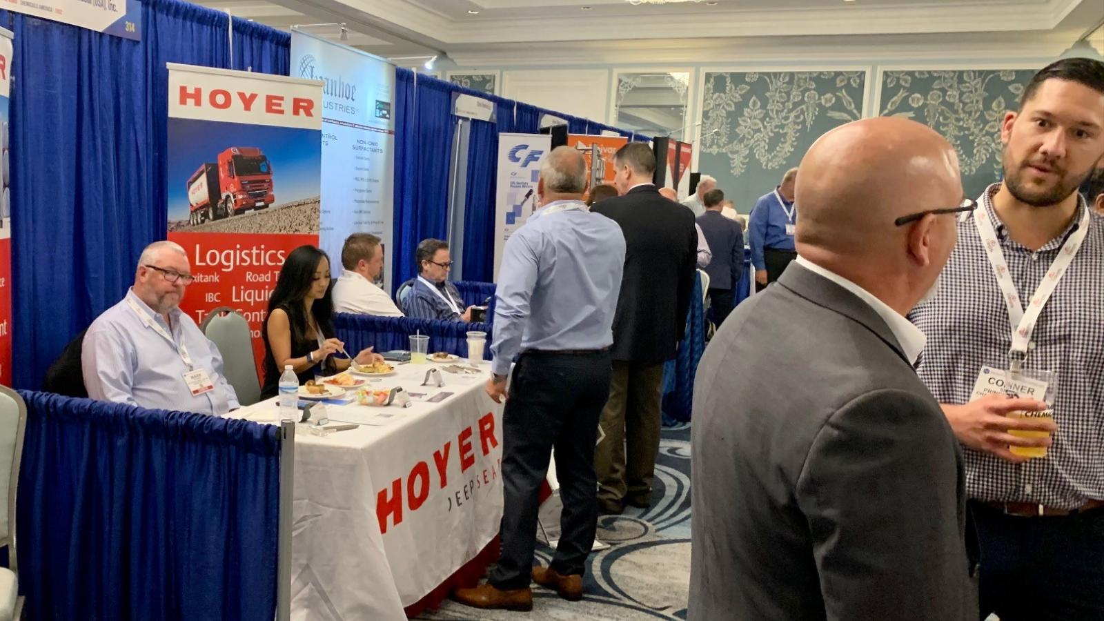 networking at the show