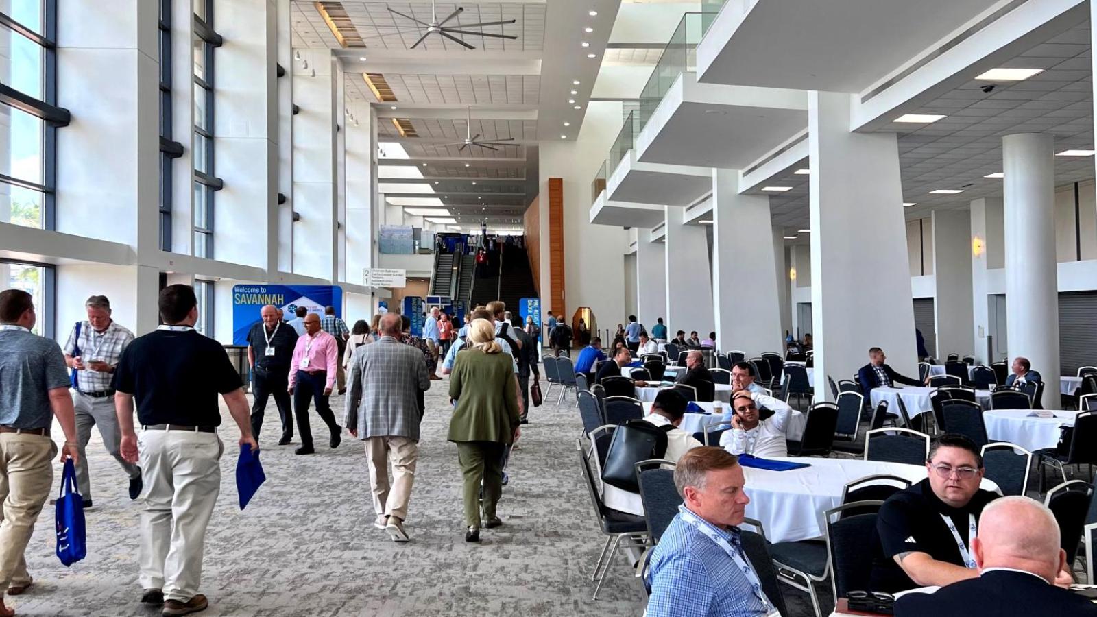 2024 Specialty and Chemicals America Show convention center lobby