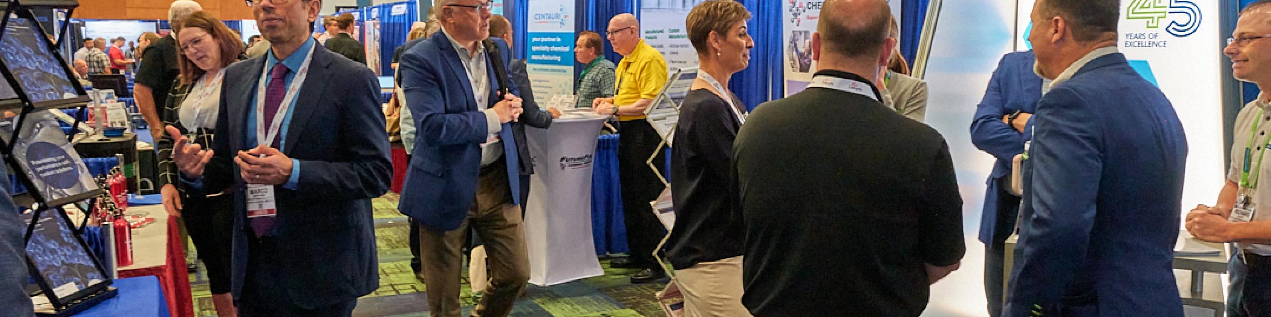 Representatives at the Chemicals America Show - Savannah Convention Center