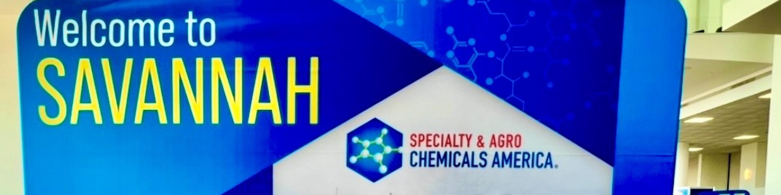 Specalty & Agro Chemicals America 2025 Welcome banner