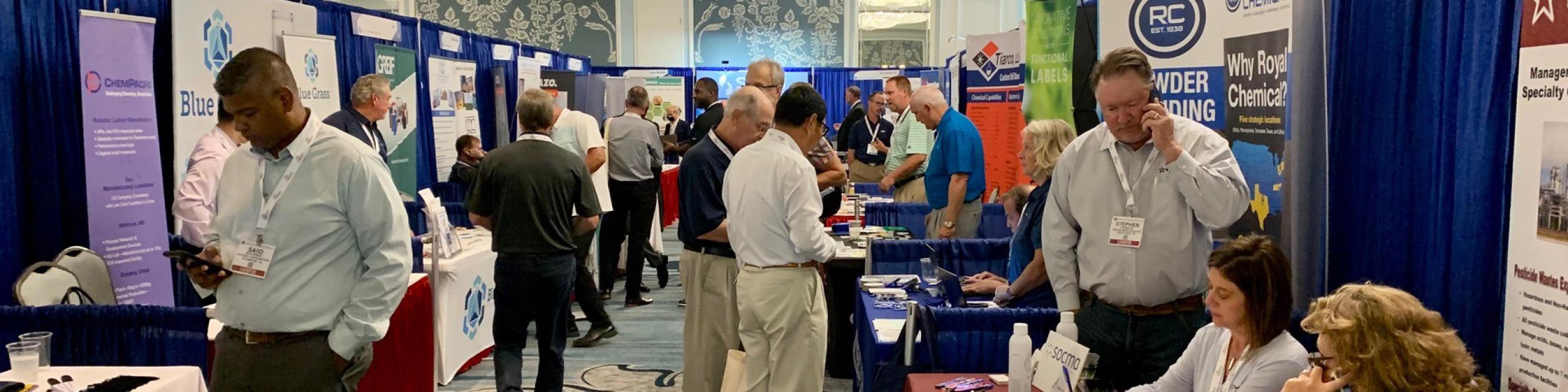 networking at the show horizontal view