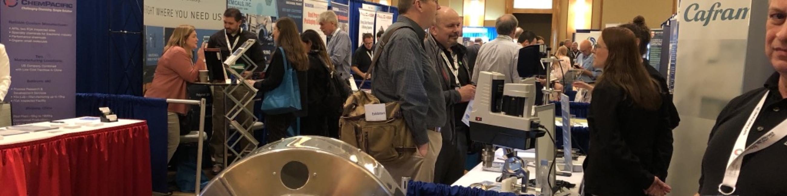 Specialty & Custom Chemicals America trade show floor