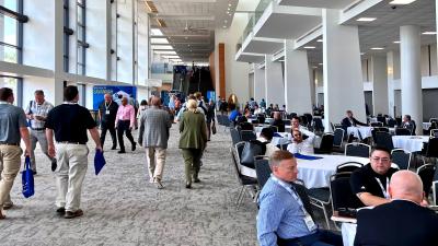 Specialty & Agro Chemicals America 2024 convention center lobby